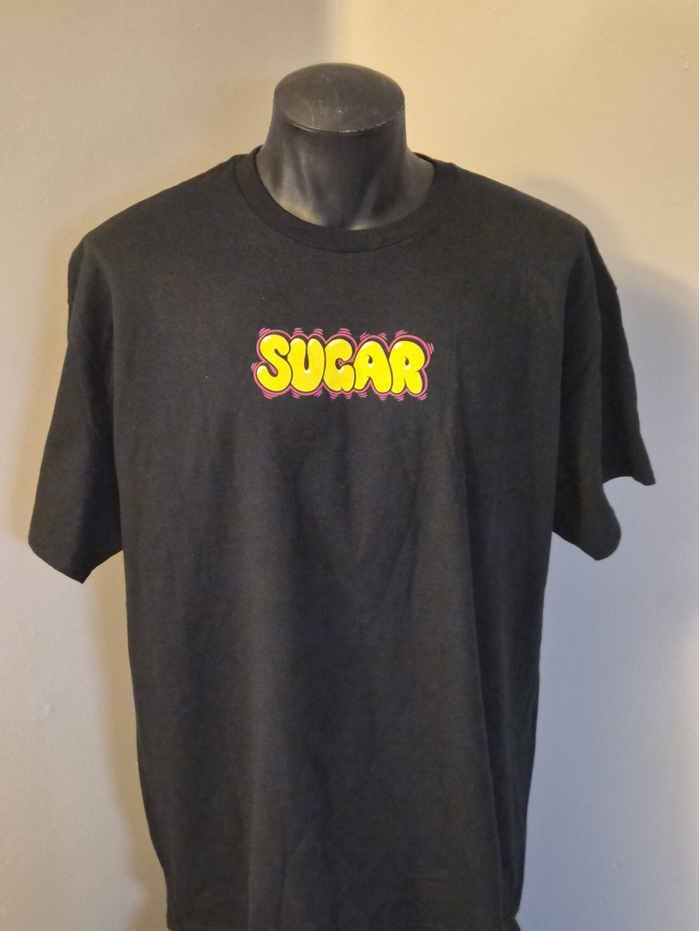 Tash Savana "Sugar" Mushroom Graphic T-Shirt Black 2XL Streetwear